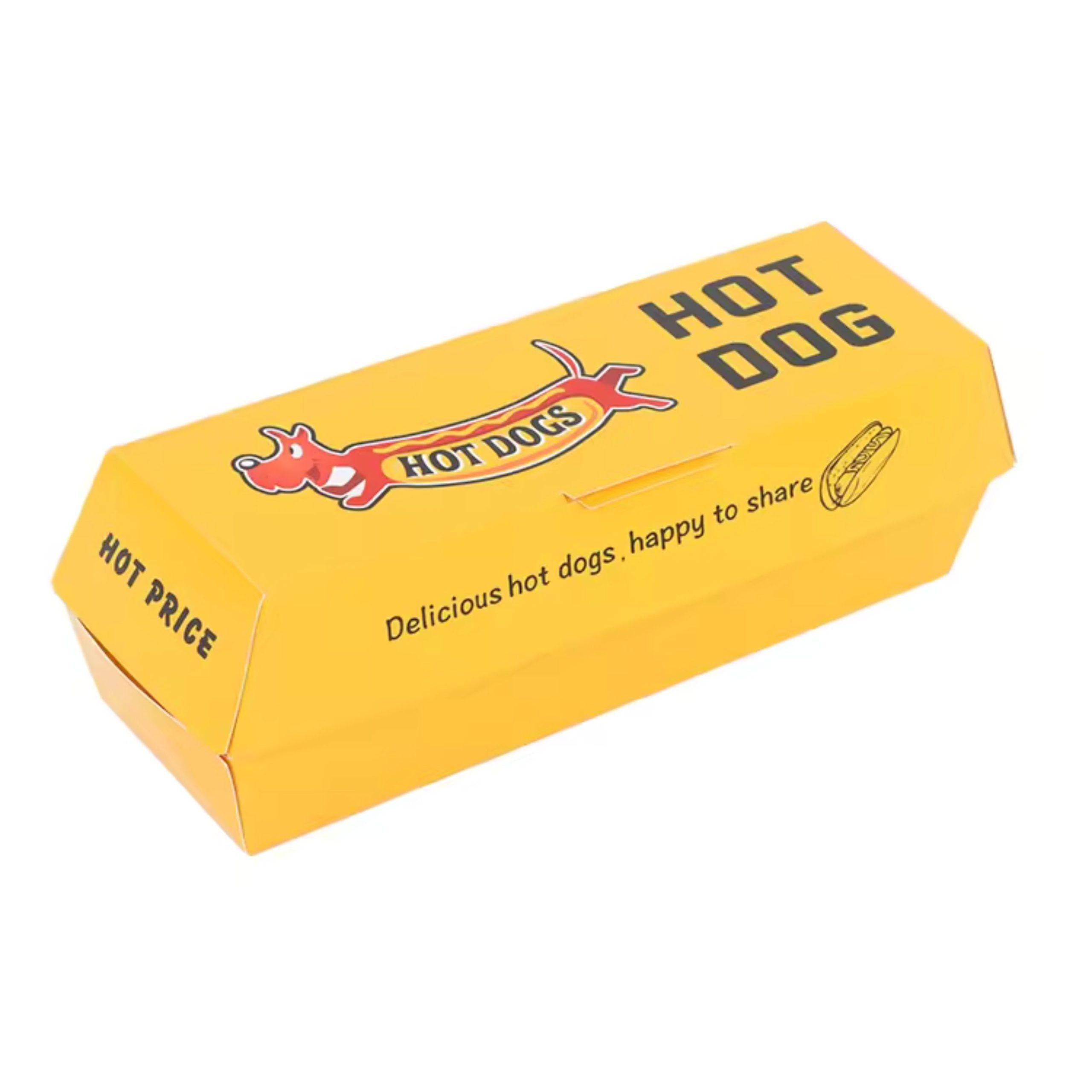 Custom Hot Dog Sleeve Packaging Boxes for Seamless Branding
