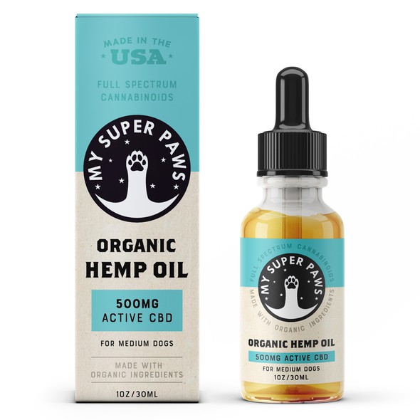 CBD oil packaging