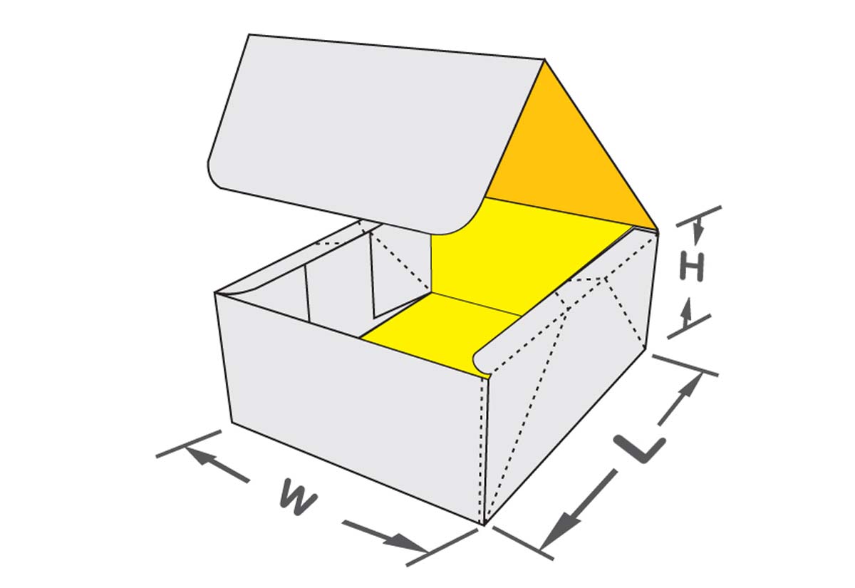 Four Corner Lid Box