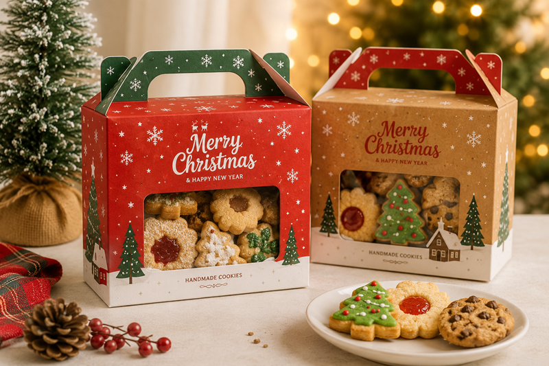 Christmas Cookie Packaging Boxes