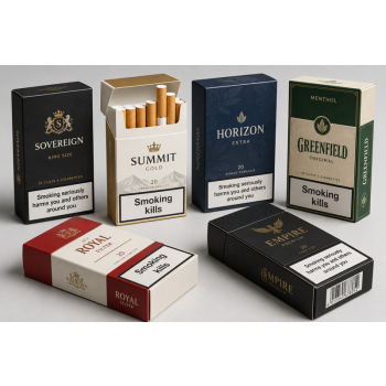 Cardboard Cigarette Packaging Boxes