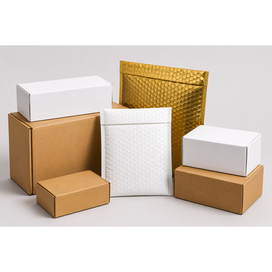 Bubble Mailer Packaging Boxes