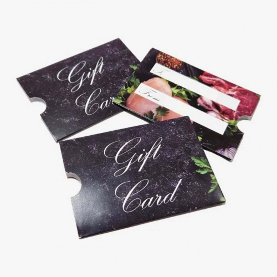 Gift Card Sleeves Packaging Boxes