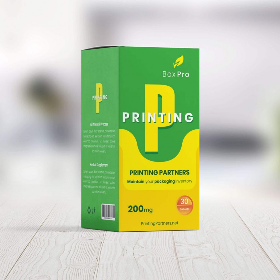 Vitamin Packaging Boxes