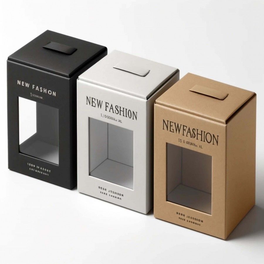 Kraft Window Packaging Boxes