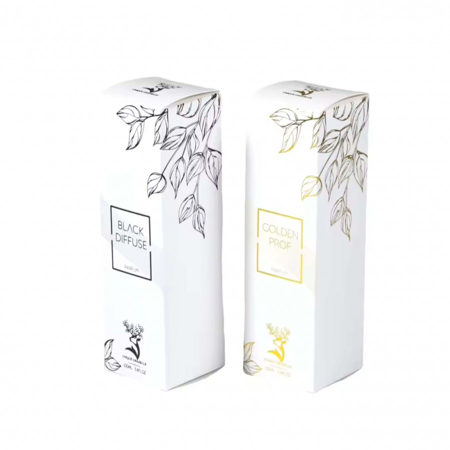 White Glossy Packaging Boxes