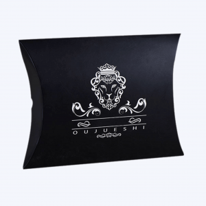 Black Pillow packaging boxes