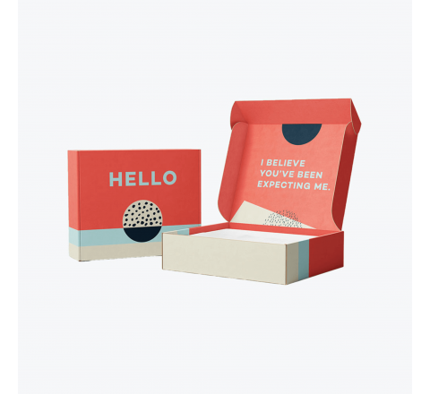 Colored Mailer Packaging Boxes