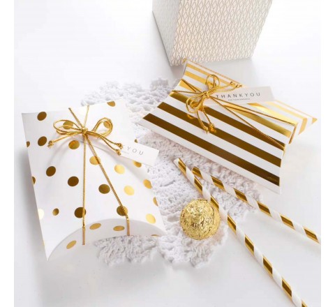 Kraft Pillow Packaging Boxes
