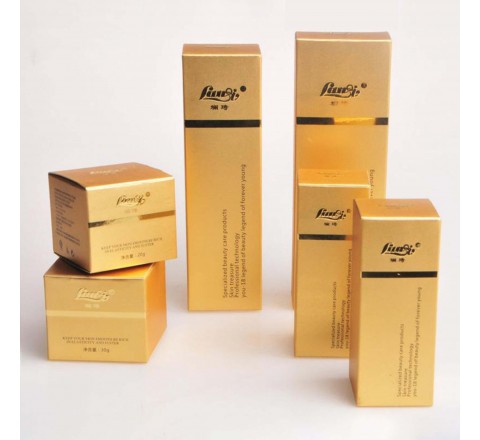 Gold Embossed Packaging Boxes