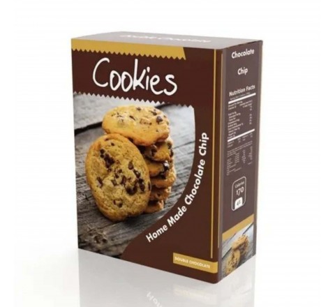White Cookie Packaging Boxes